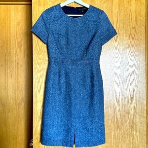 Banana Republic Navy Short Sleeve Dress - Lined - Size 0